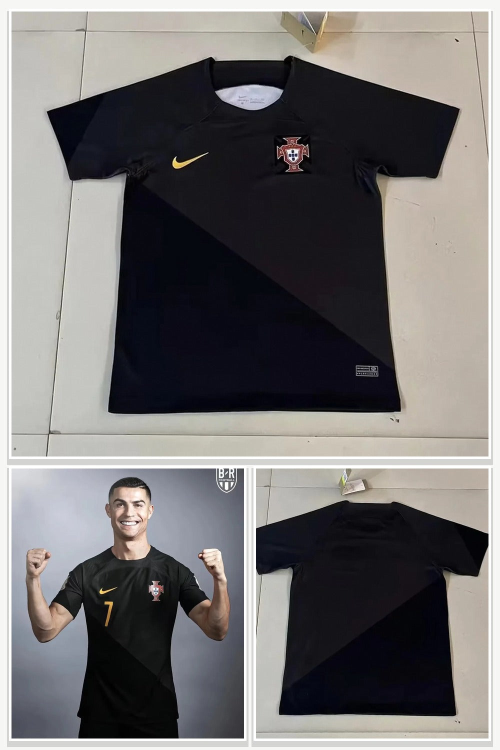 Football Jersey in Black