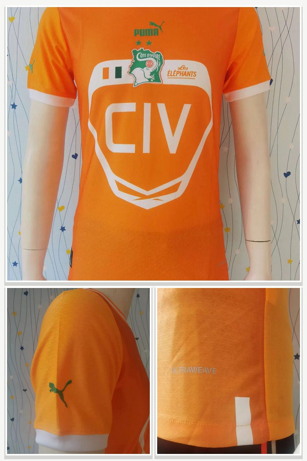 Football Jersey in Orange