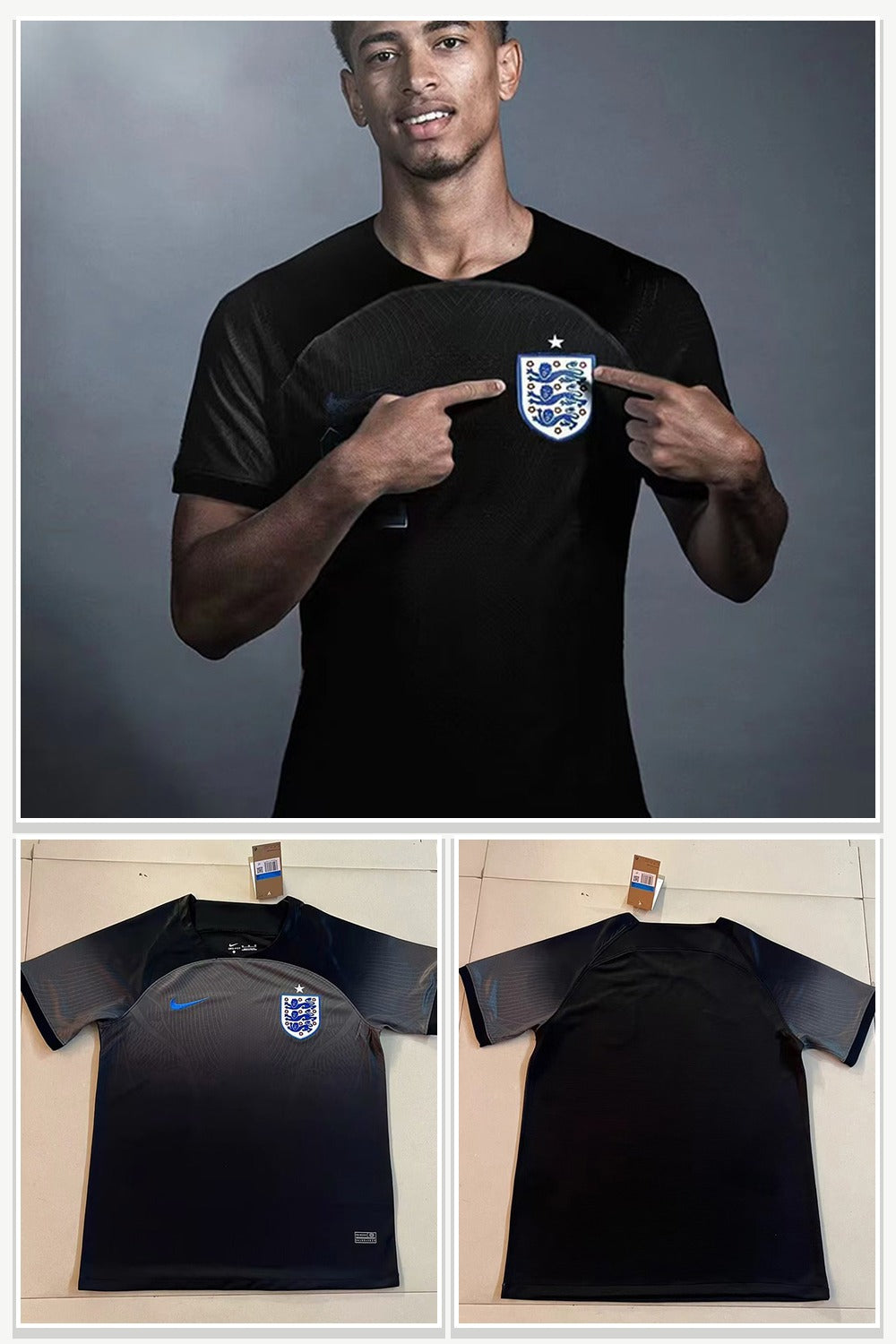 Football Jersey in Black