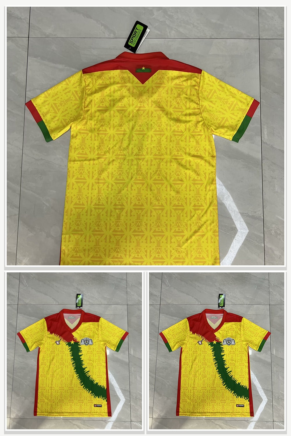 Football Jersey in Yellow