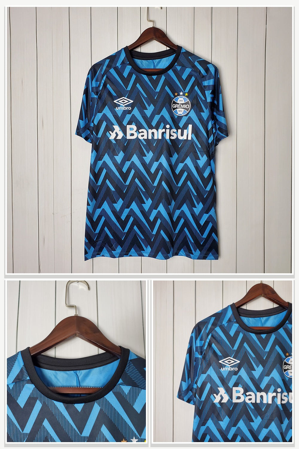 Football Jersey in Blue & Yellow