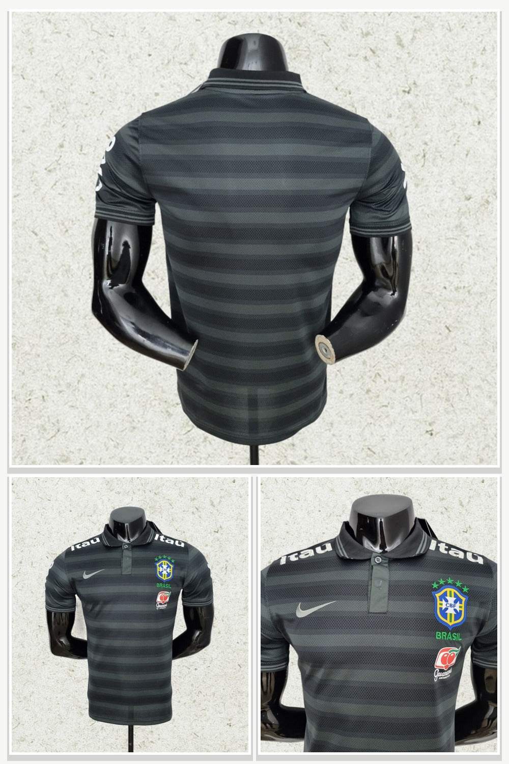 Football Jersey in White & Blue