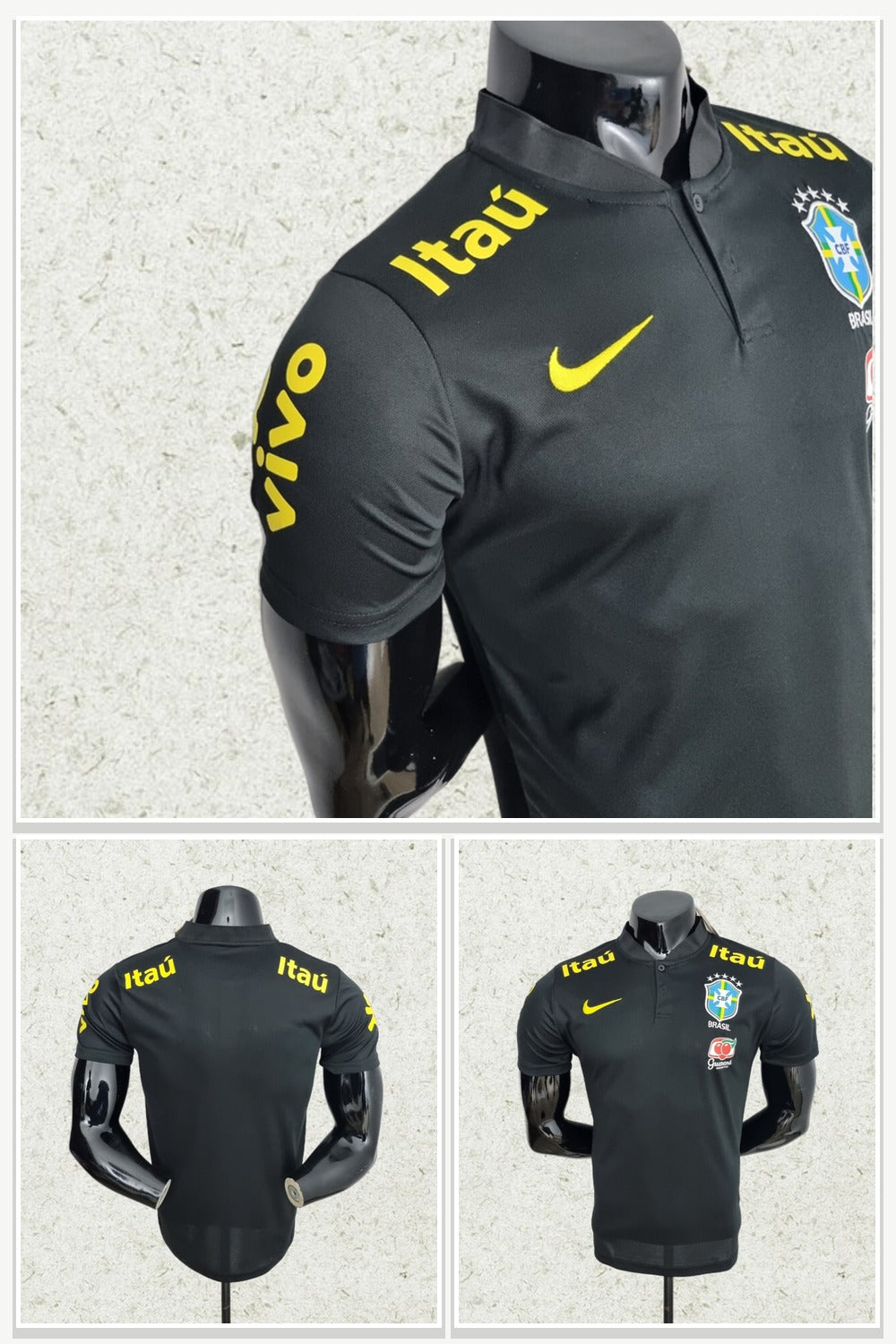 Football Jersey in Black