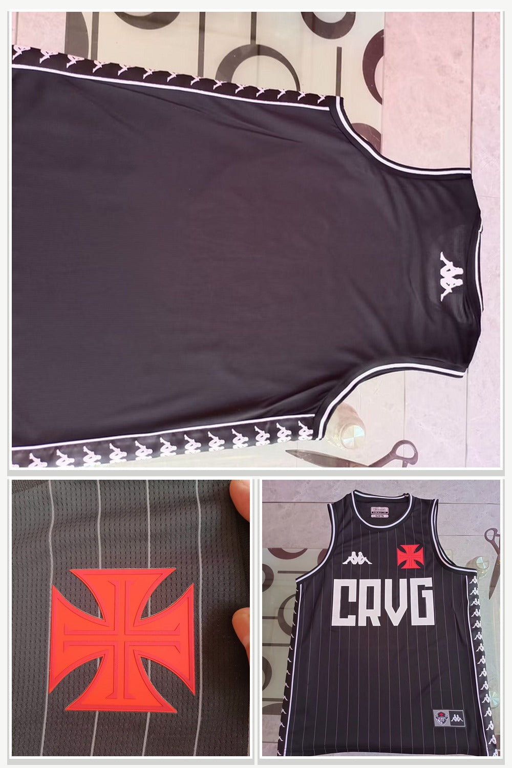 Football Jersey in Black