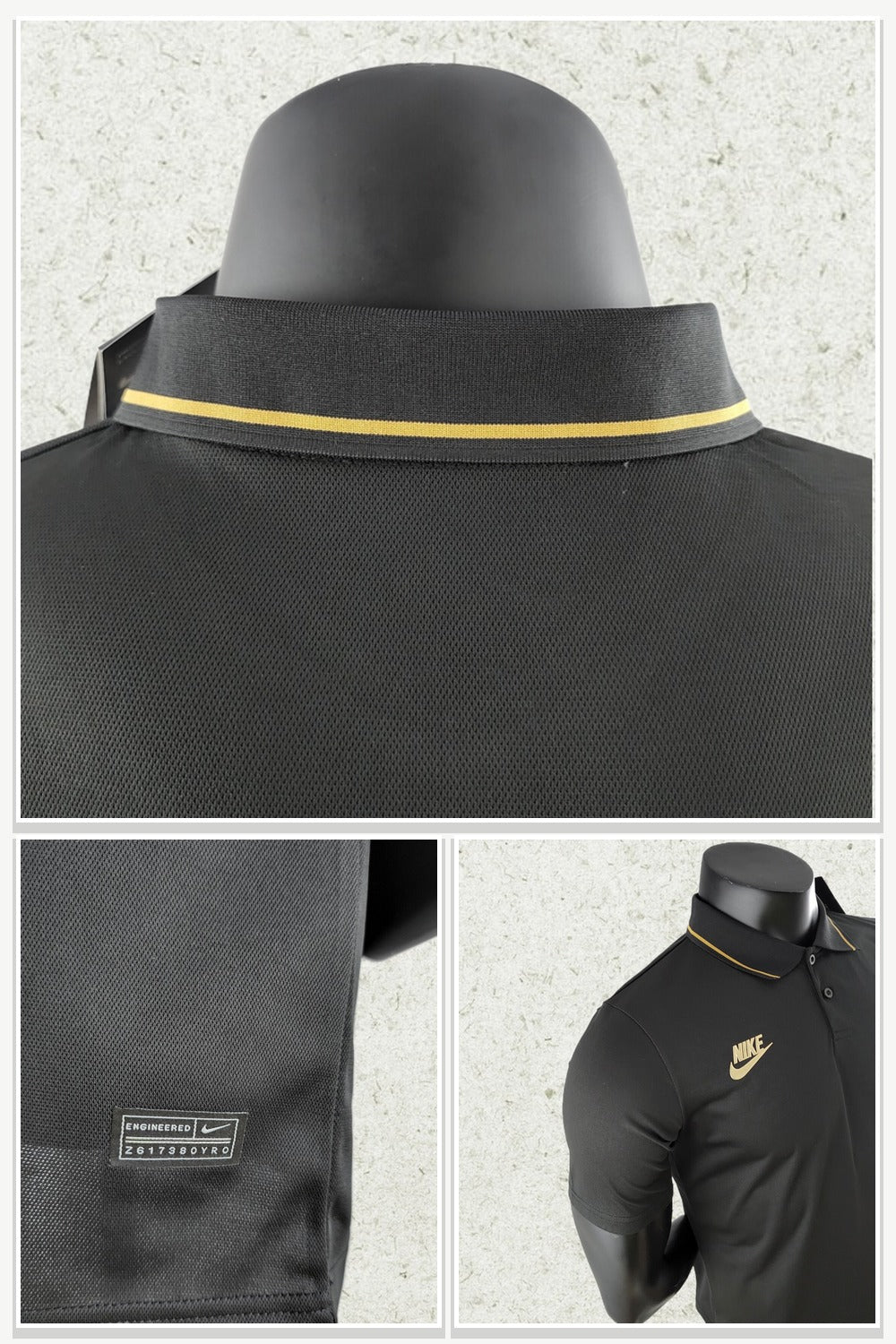 Football Jersey in Black