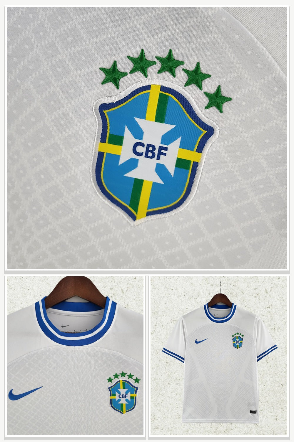 Football Jersey in White