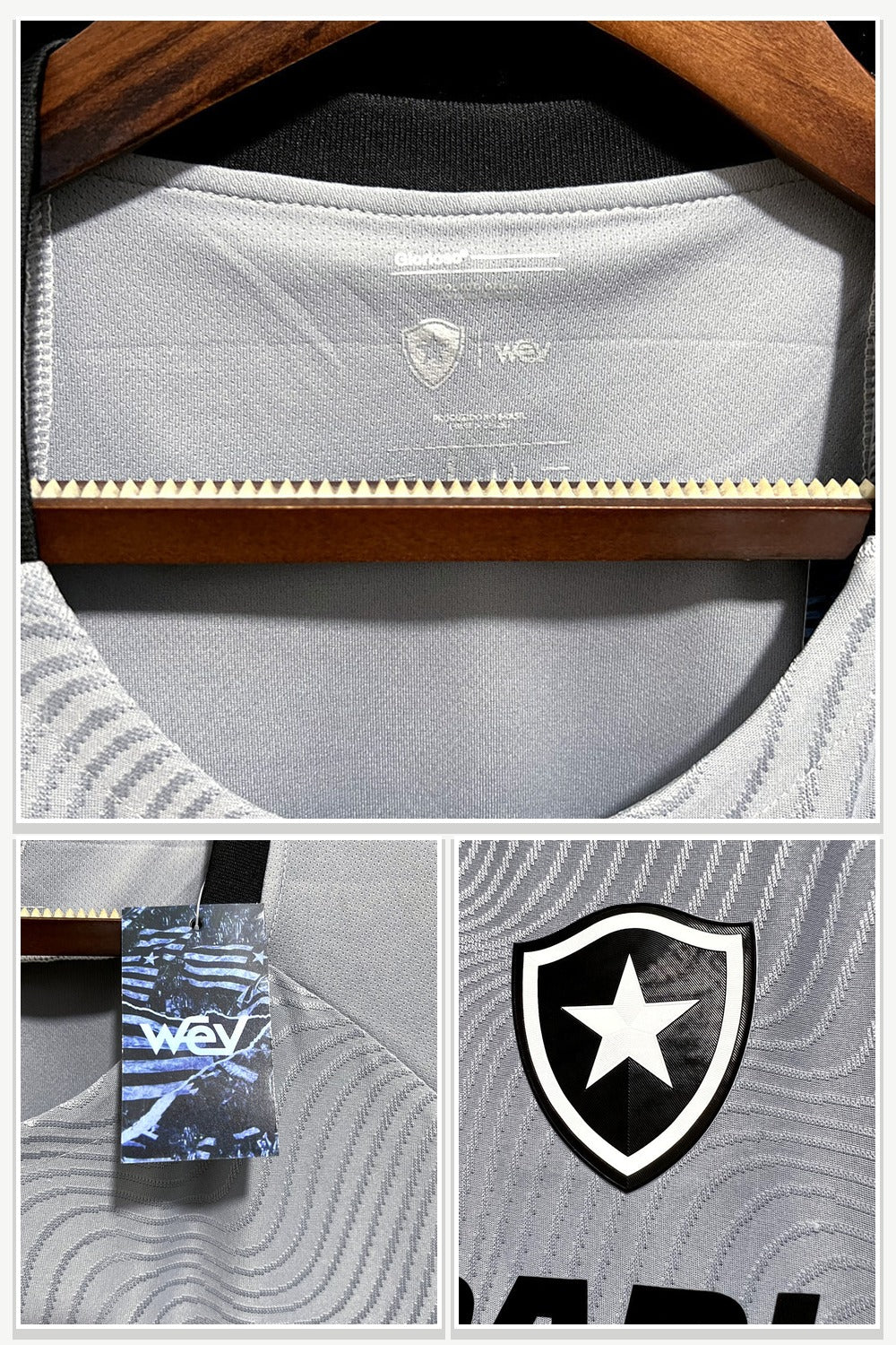 Football Jersey in Grey