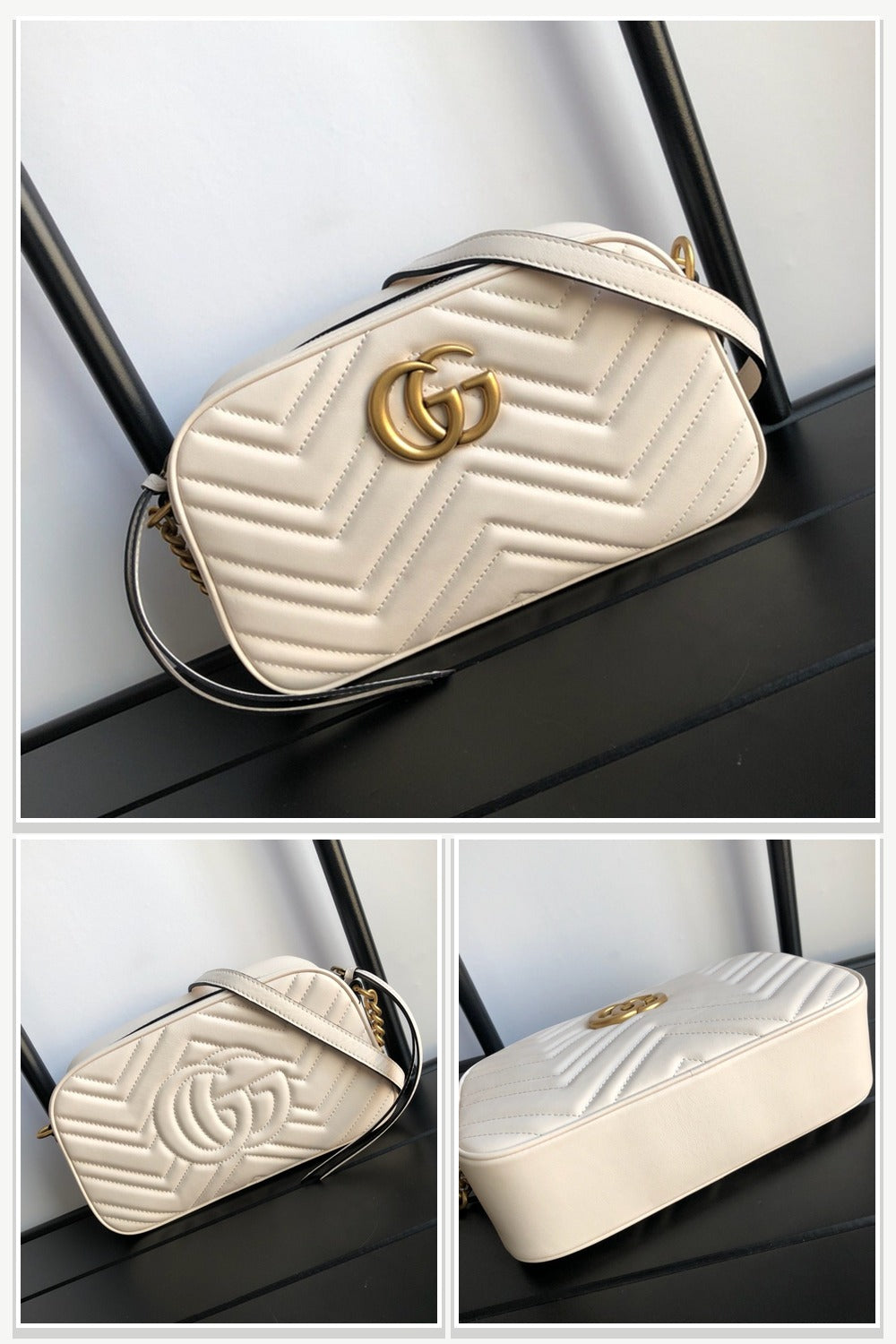 Shoulder Bag in White