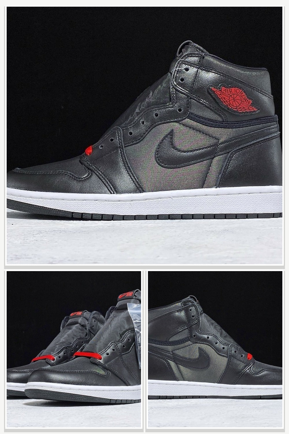 Sneakers in Black & Red
