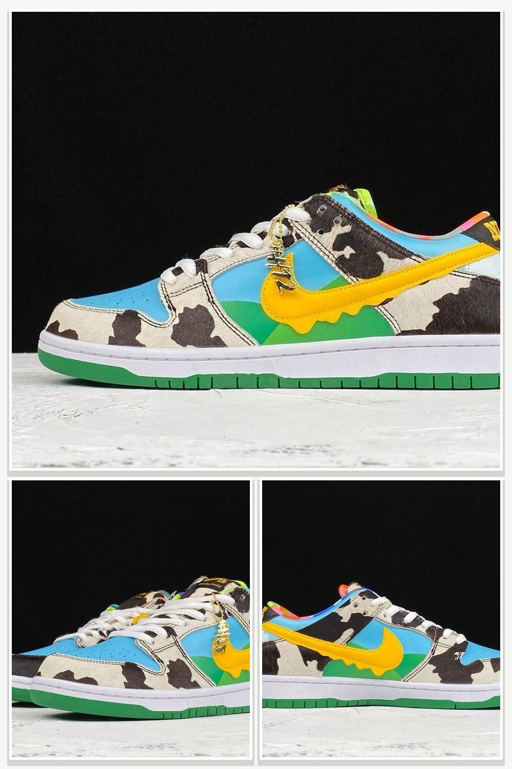 Low-Top Sneakers in Multi-Color, Style CU3244-100