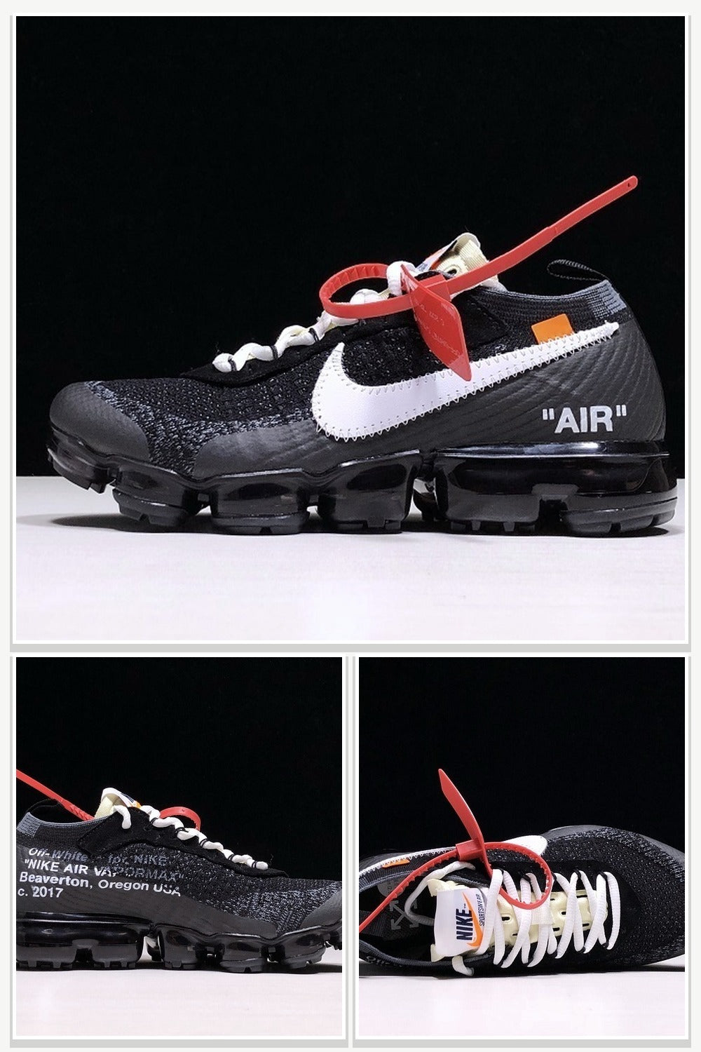 Sneakers in White & Black, Style AA3831-002