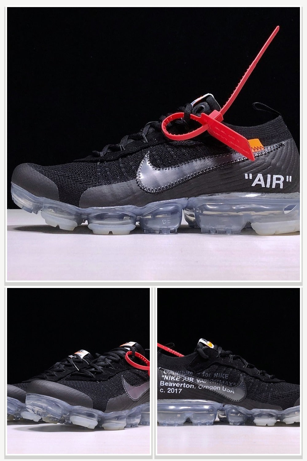 Sneakers in White & Black, Style AA3831-002