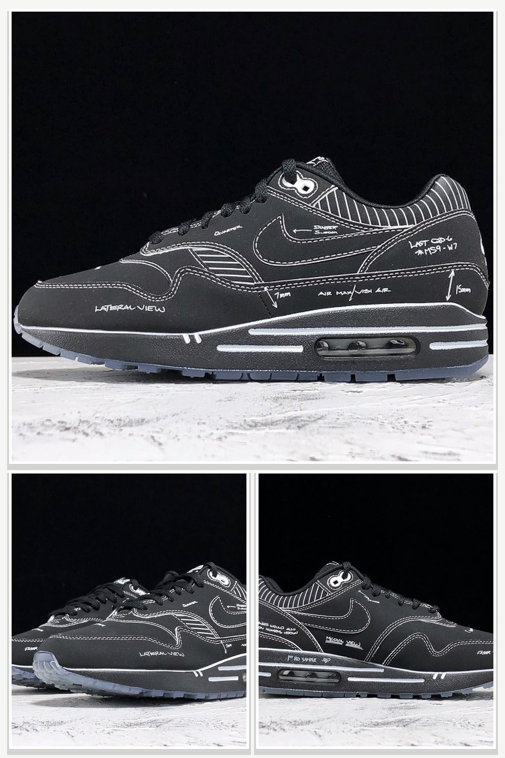 Sneakers in Black & White, Style CJ4286-001