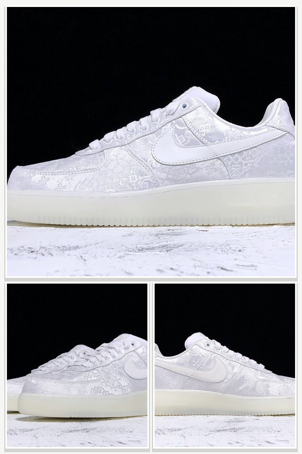 Low-Top Sneakers in White, Style AO9286-100