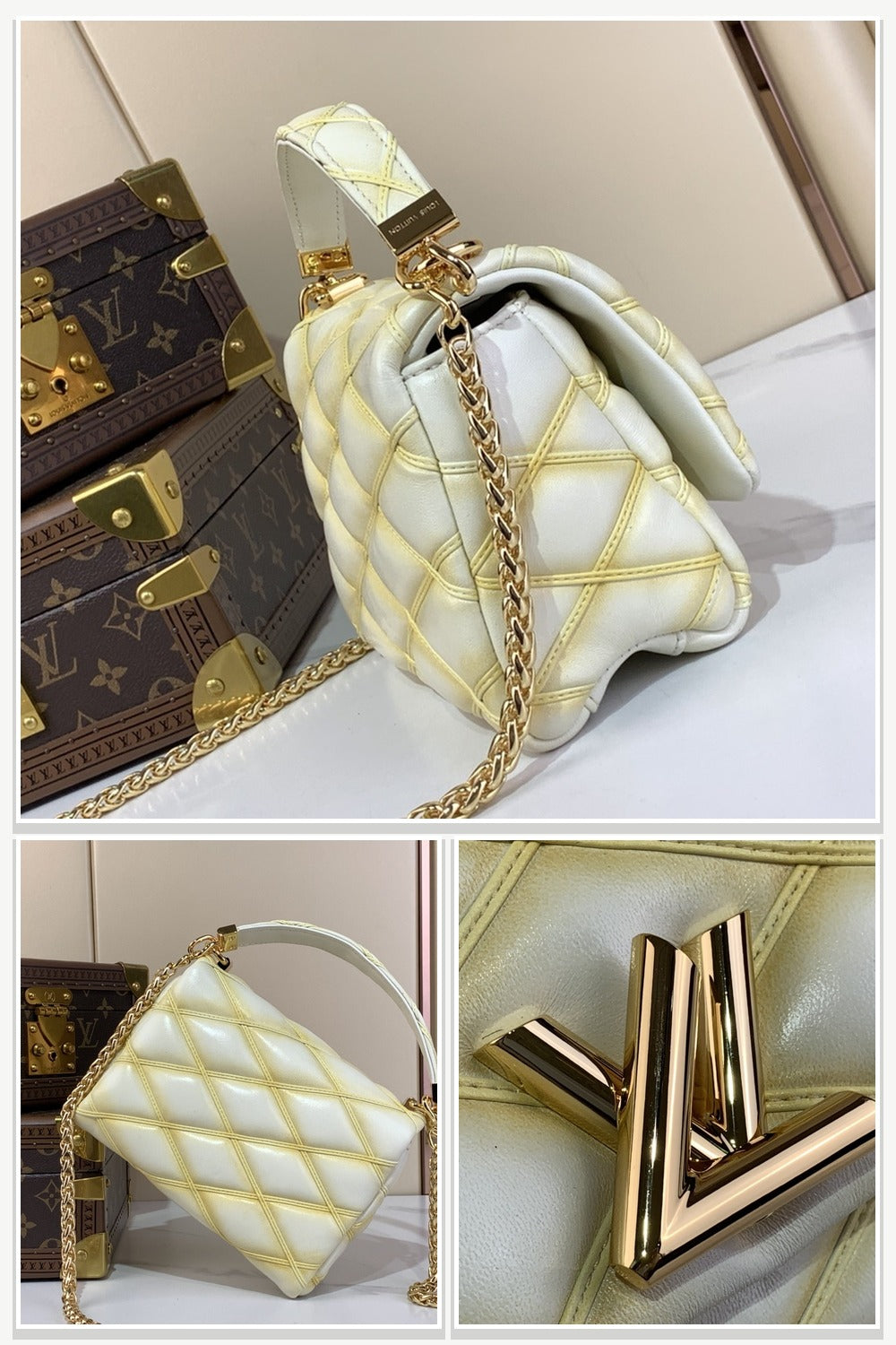 Bag in Black & White & Blue