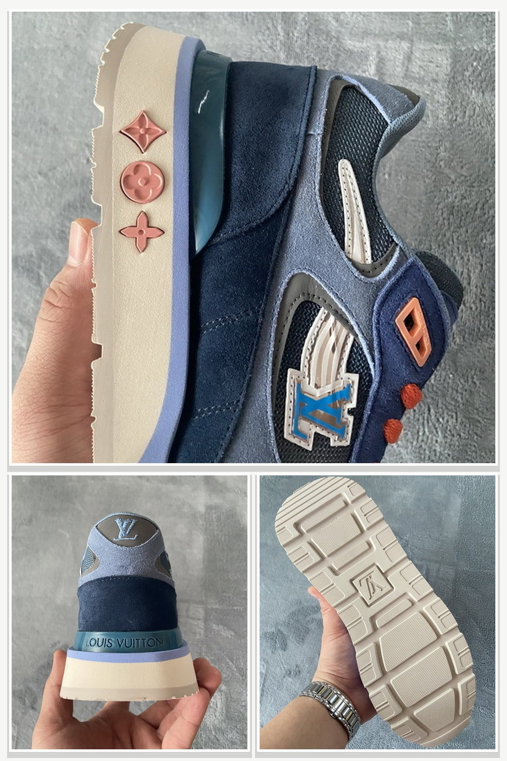 Sneakers in Blue