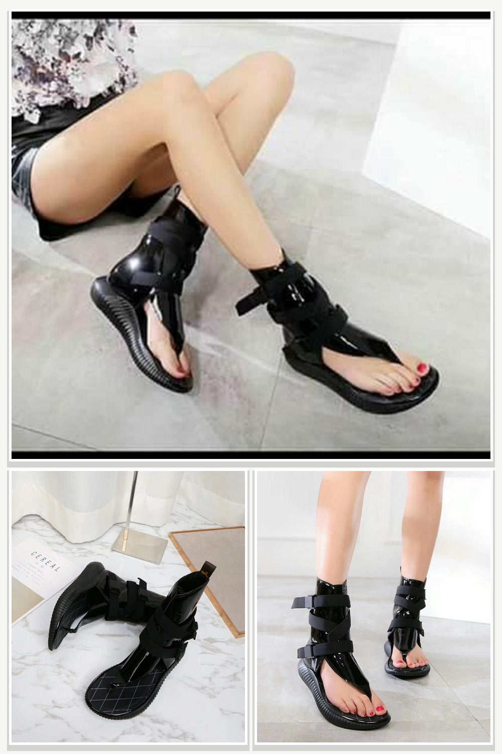Sandals in Black