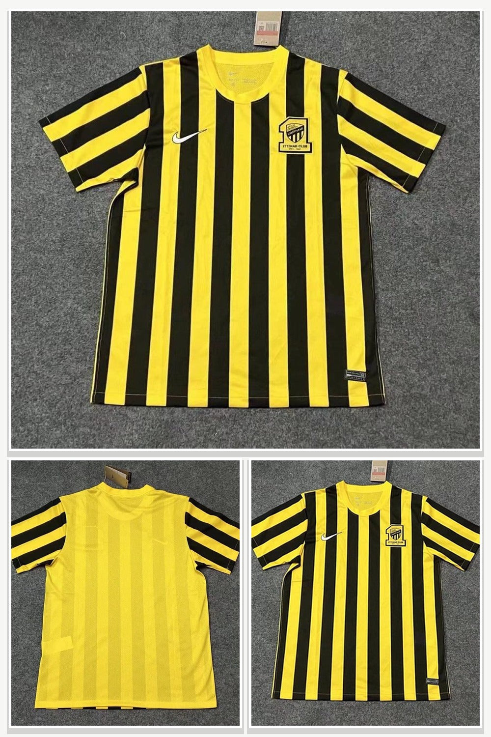 Sports Uniforms in Black & Yellow