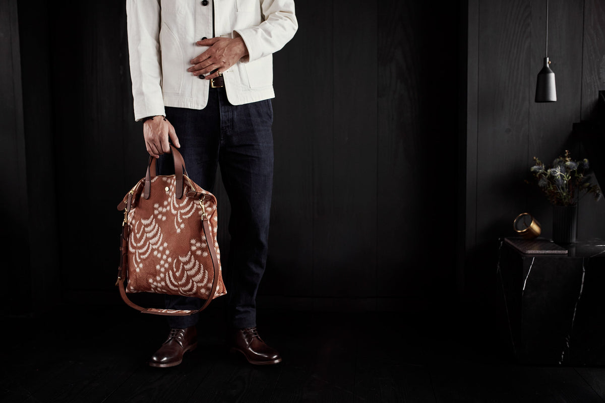 Shopper - Khaki/Black