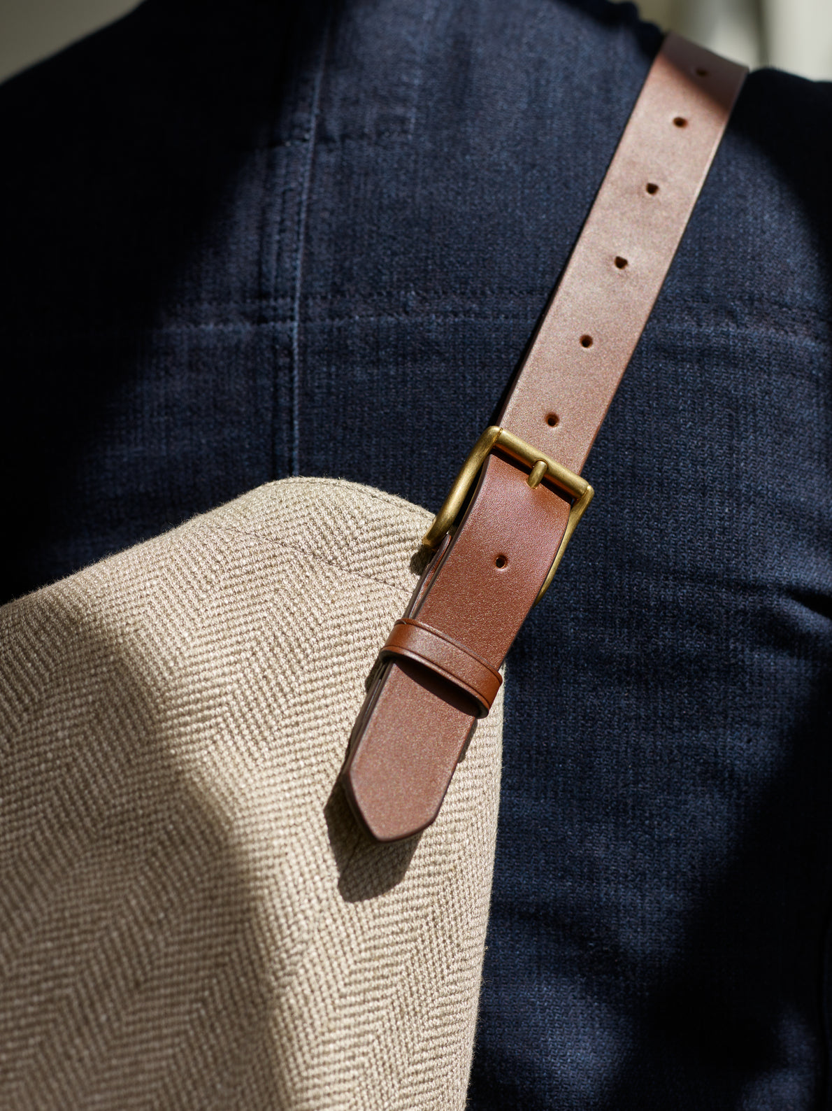 Unite Grand Herringbone/Cuoio