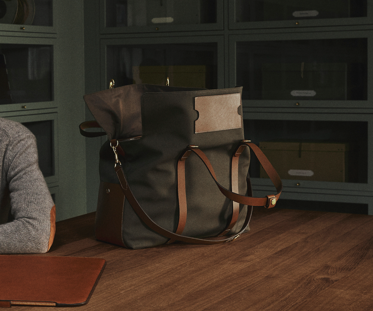 Mega Tote Army/Cuoio