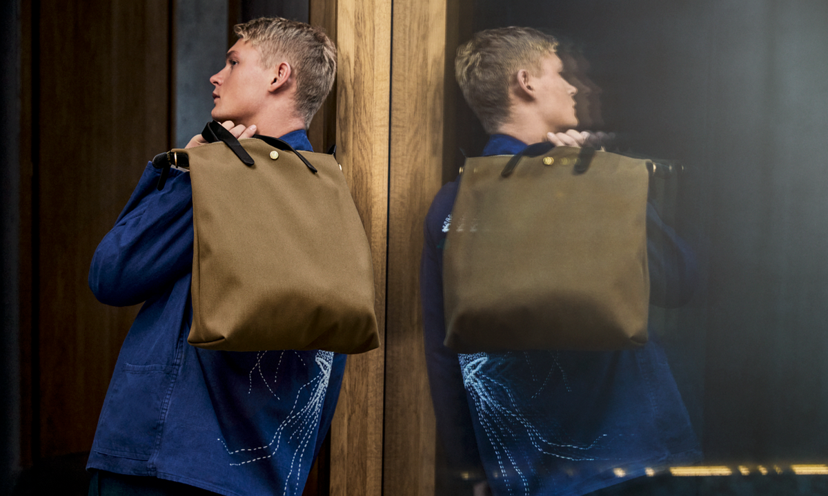 Shopper - Khaki/Black