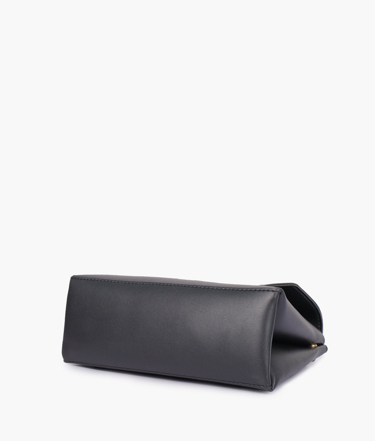 Black mini top-handle bag