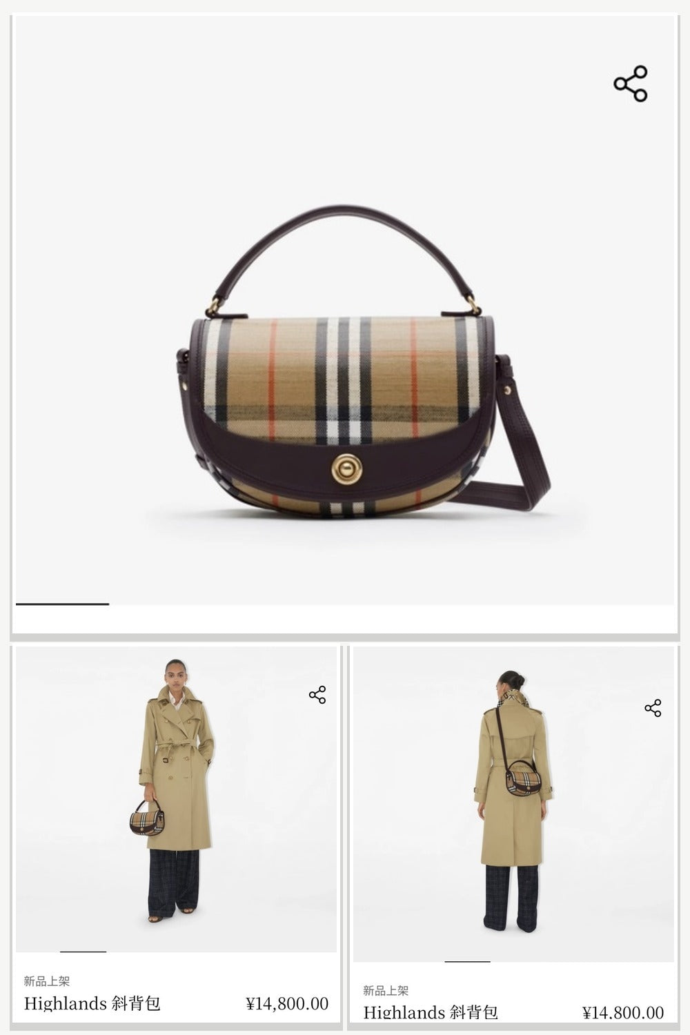 Burberry Bags 258