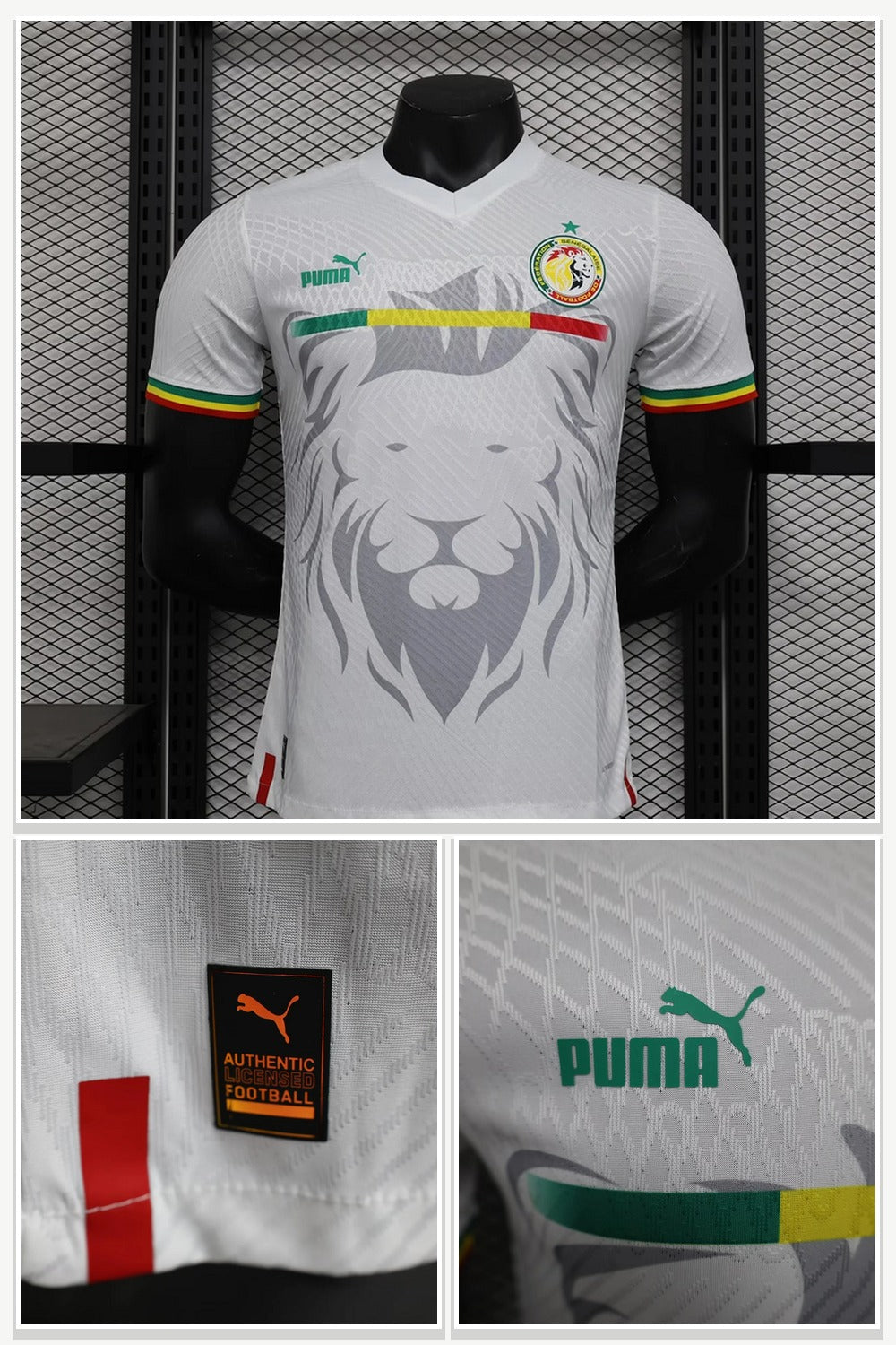 Football Jersey in White