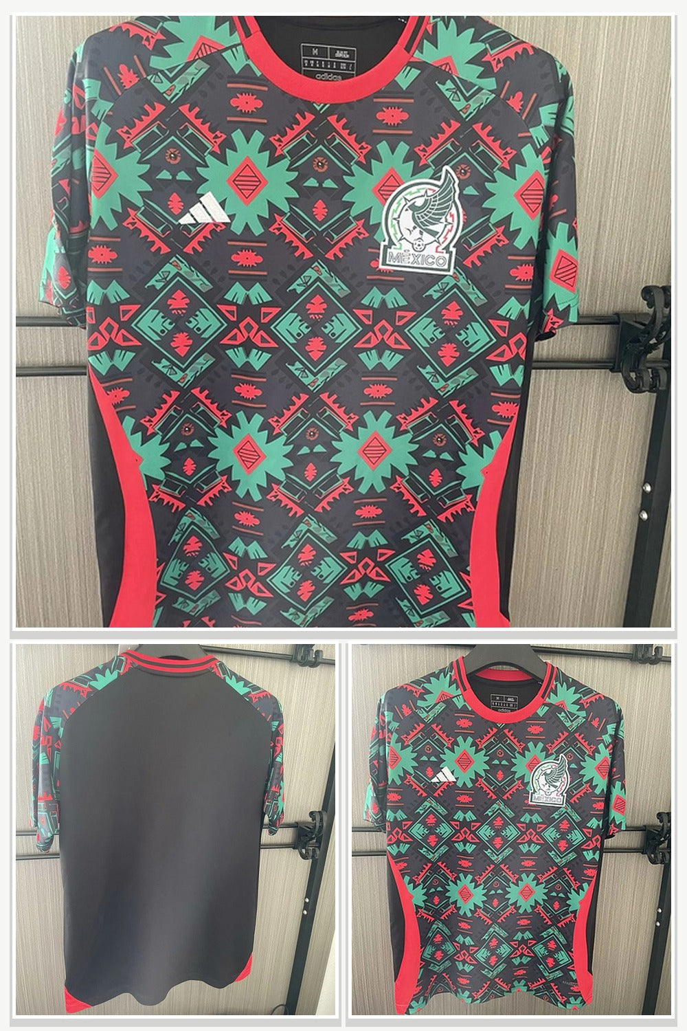 Football Jersey in Green & White