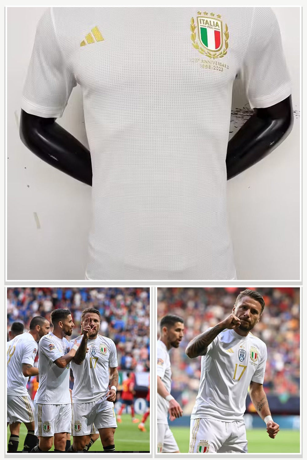 Football Jersey in White