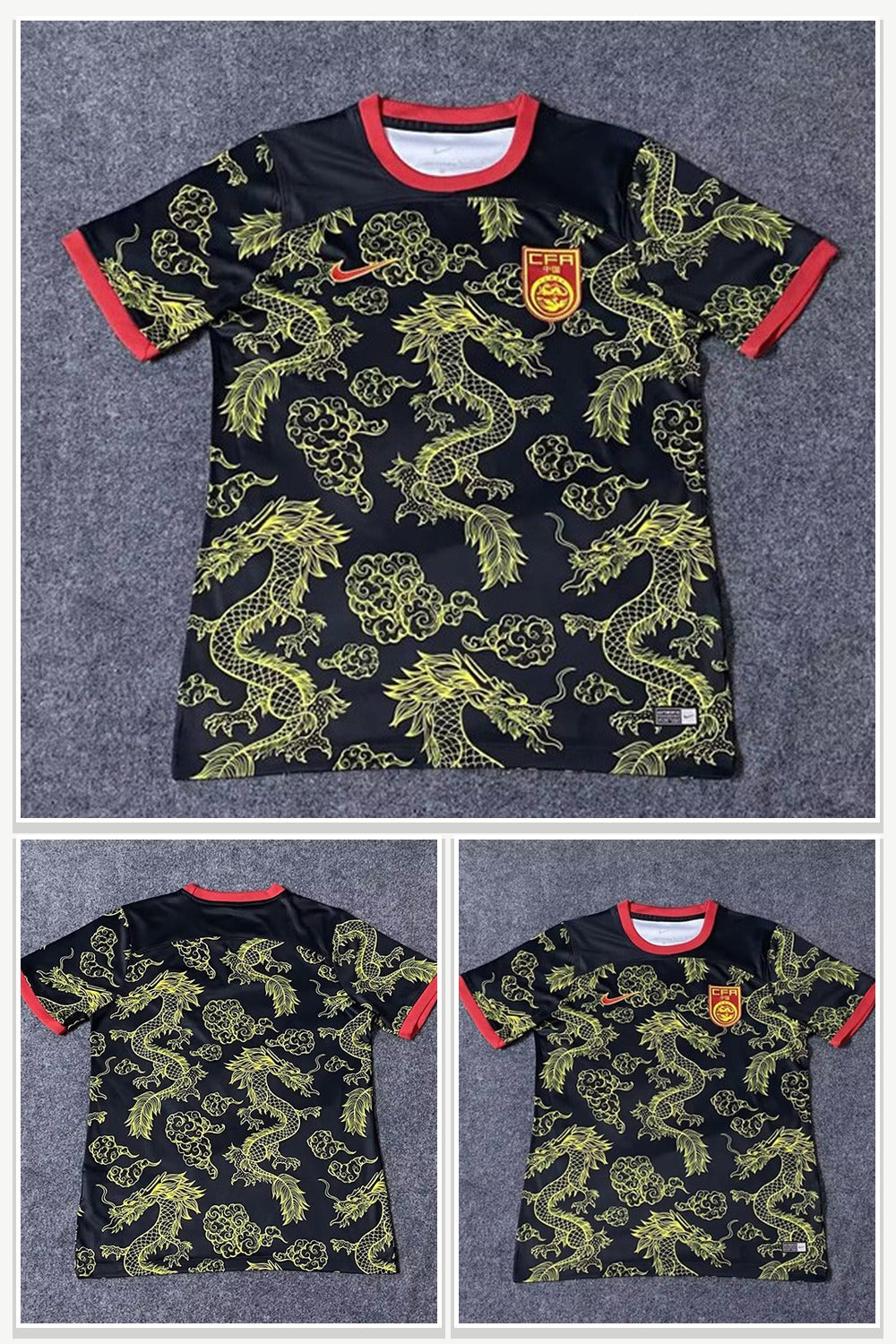 Football Jersey in Black