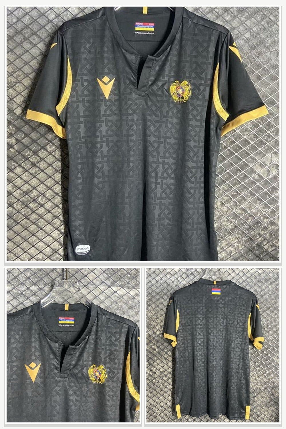 Football Jersey in Black