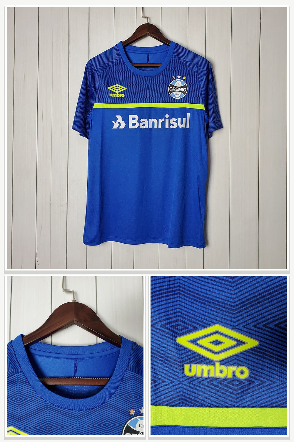 Football Jersey in Blue & Yellow