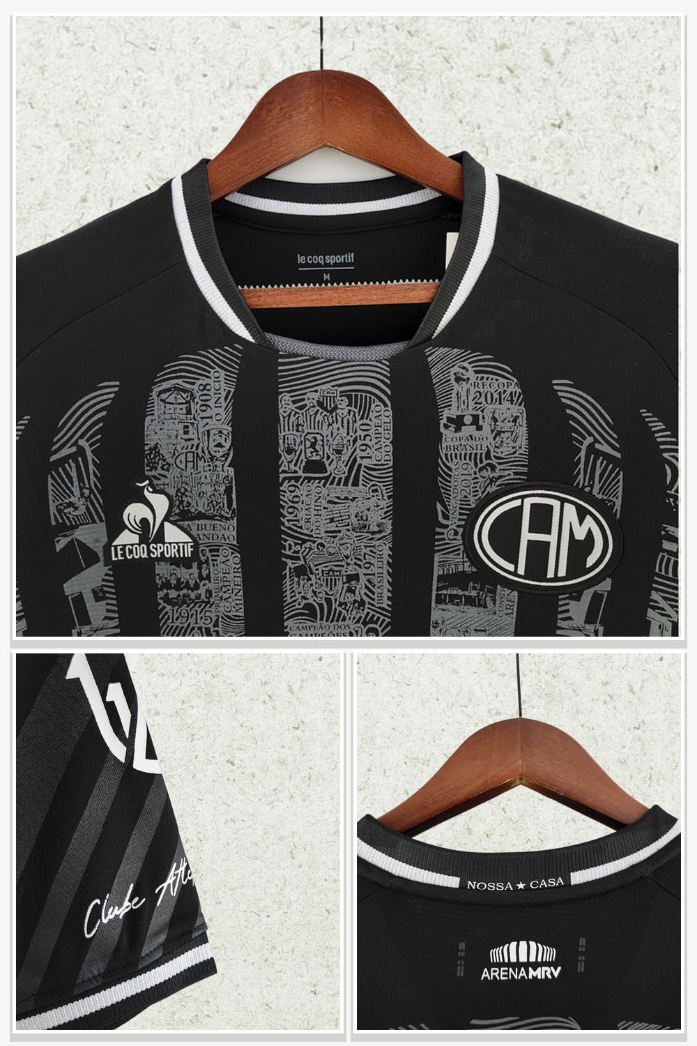 Football Jersey in Black