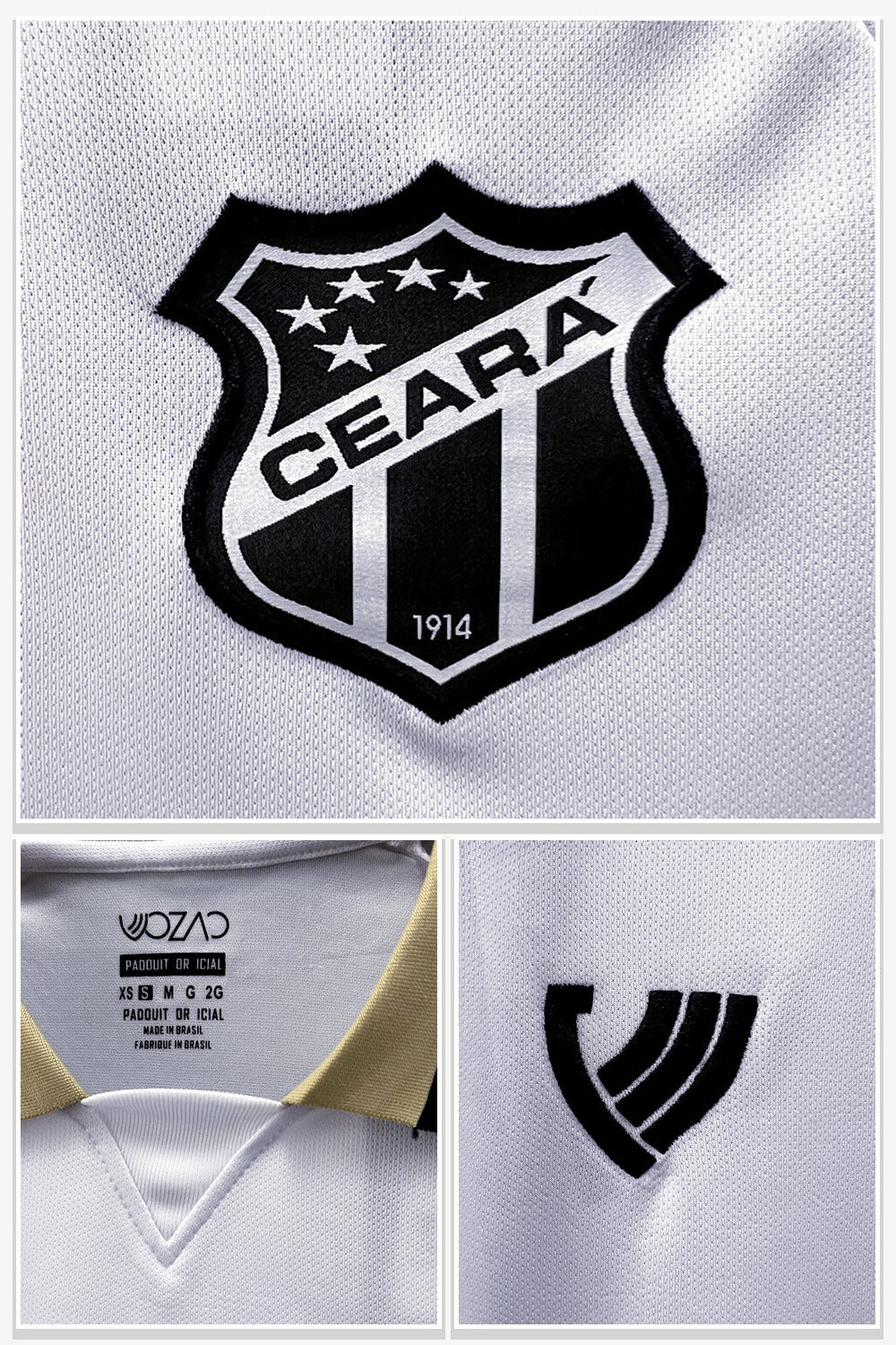 Football Jersey in White