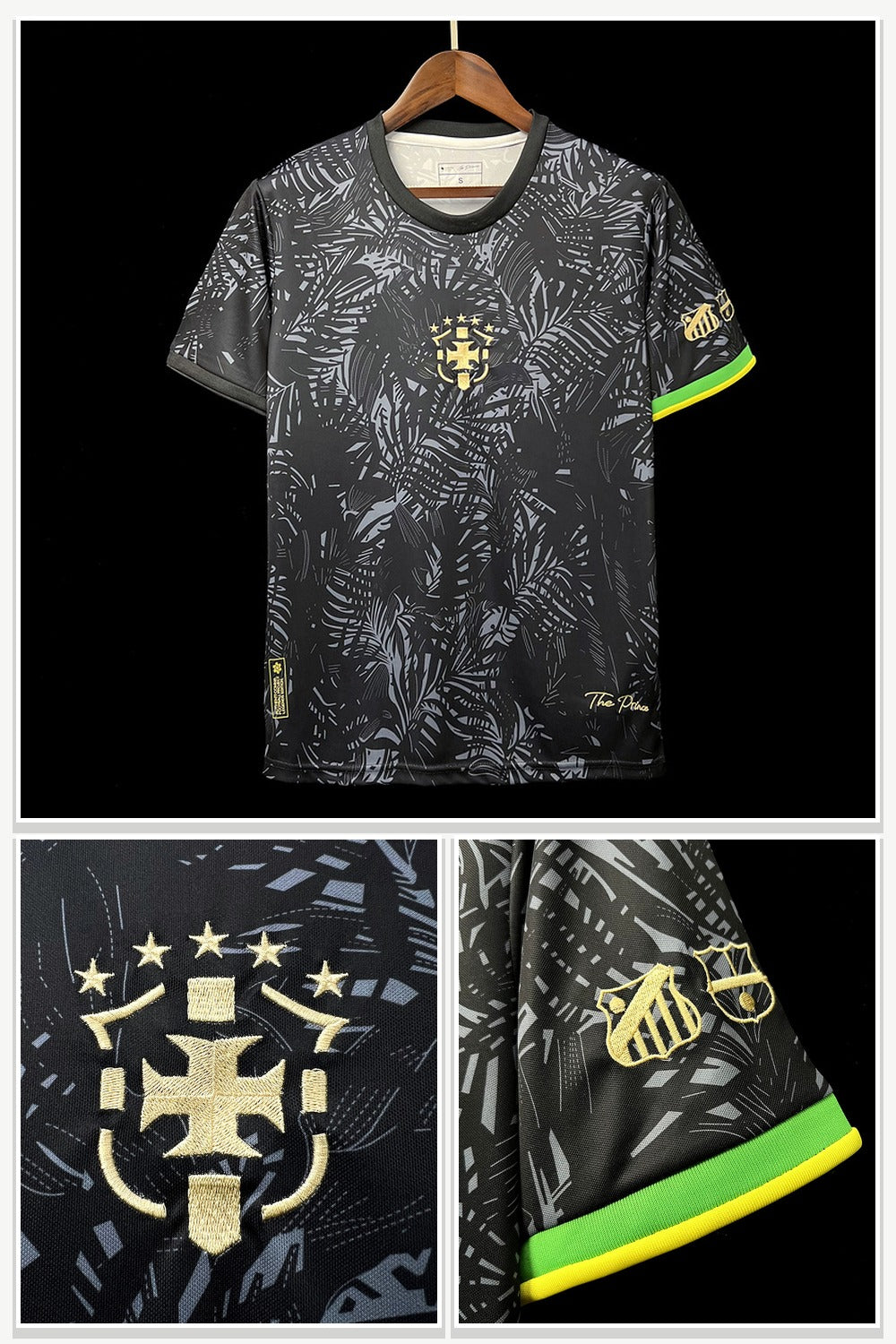 Football Jersey in Black