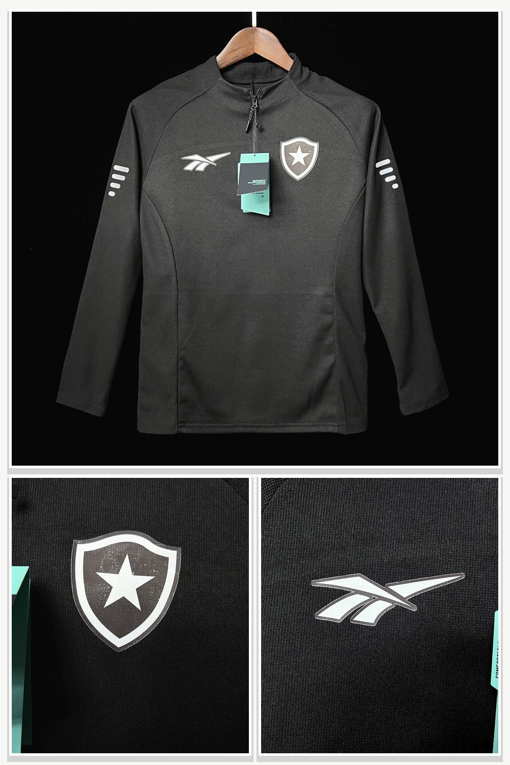 Football Jersey in Black