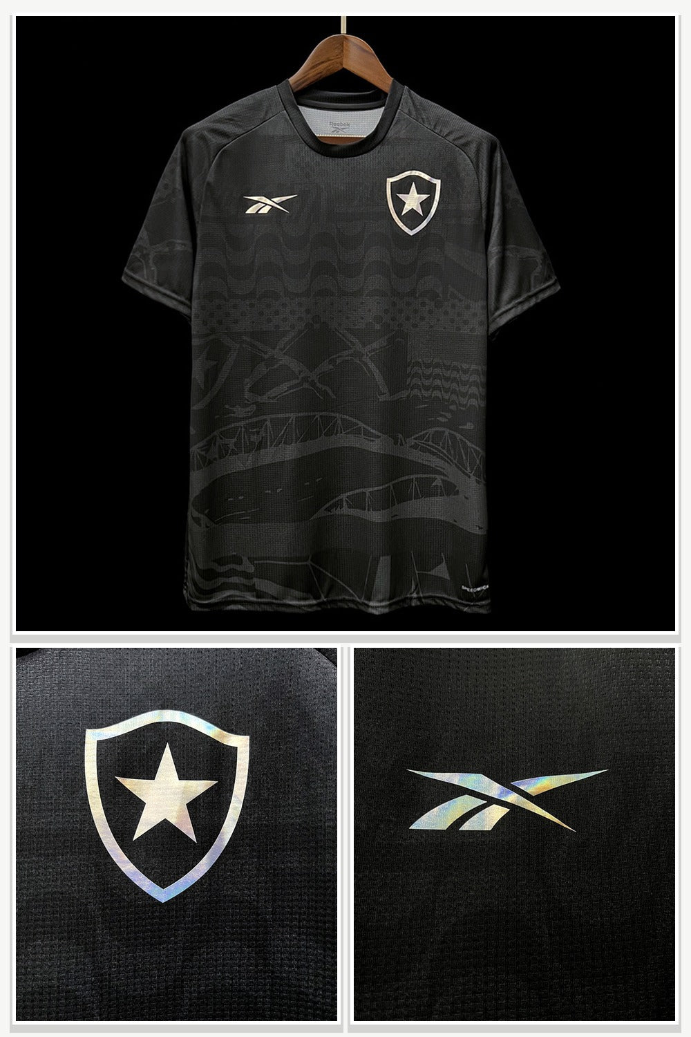 Football Jersey in Black