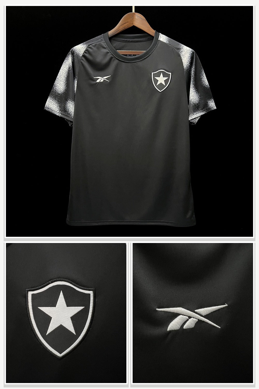 Football Jersey in Black