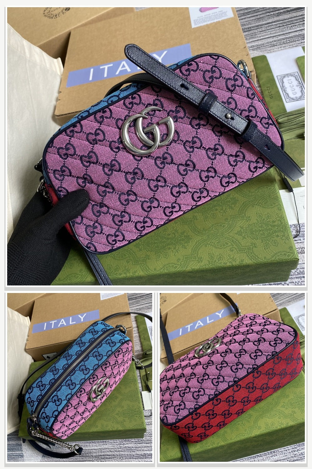 Shoulder Bag in Multi-Color