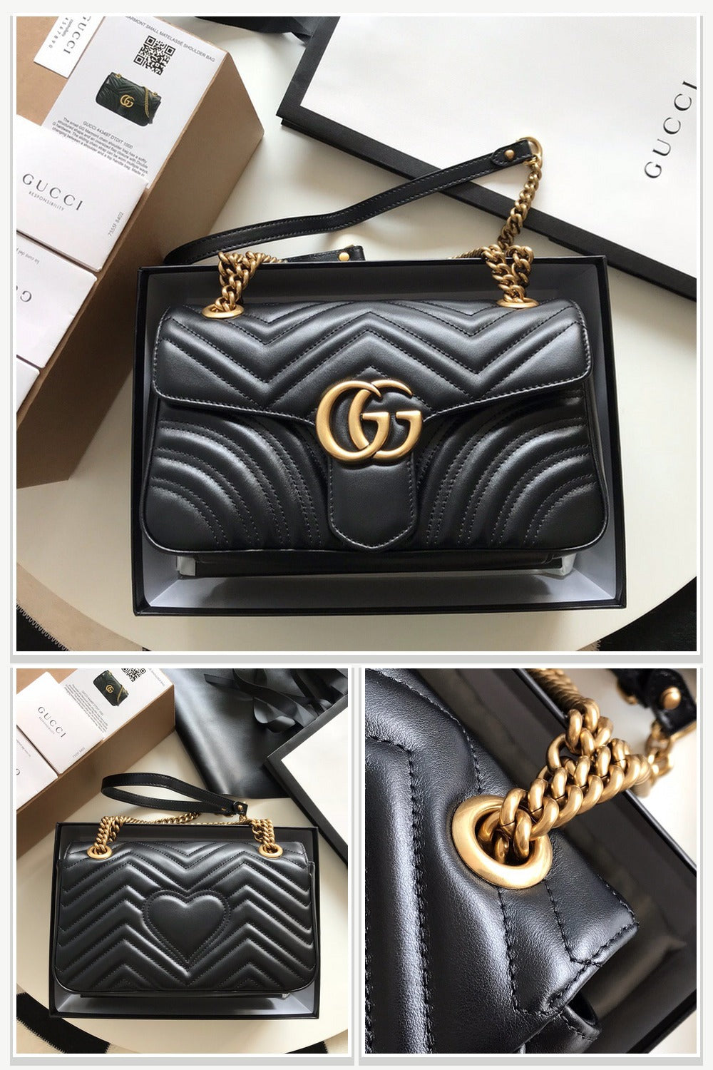 Shoulder Bag in Black