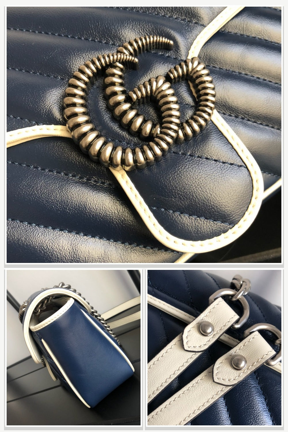 Shoulder Bag in Blue