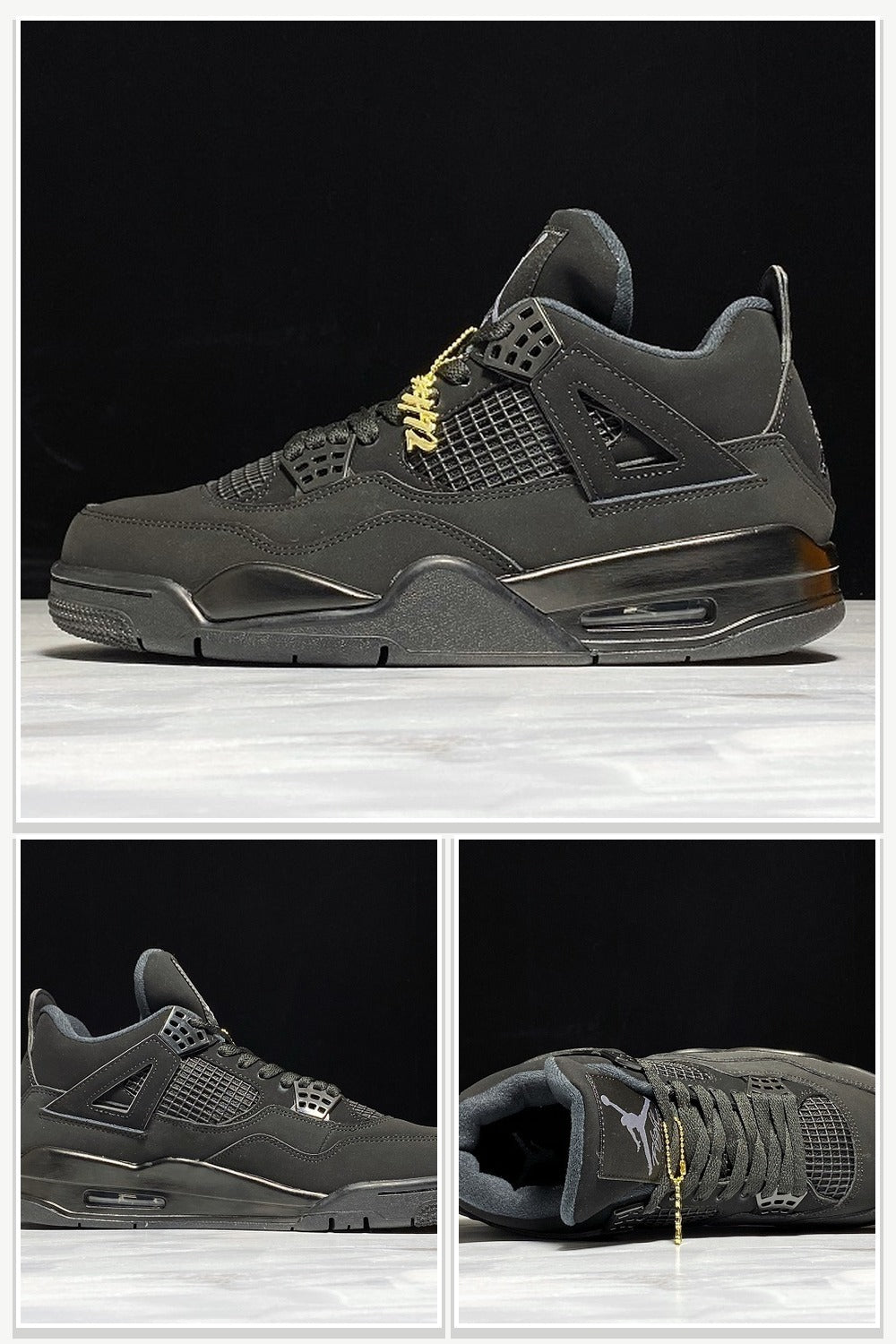Sneakers in Black, Style CU1110-010