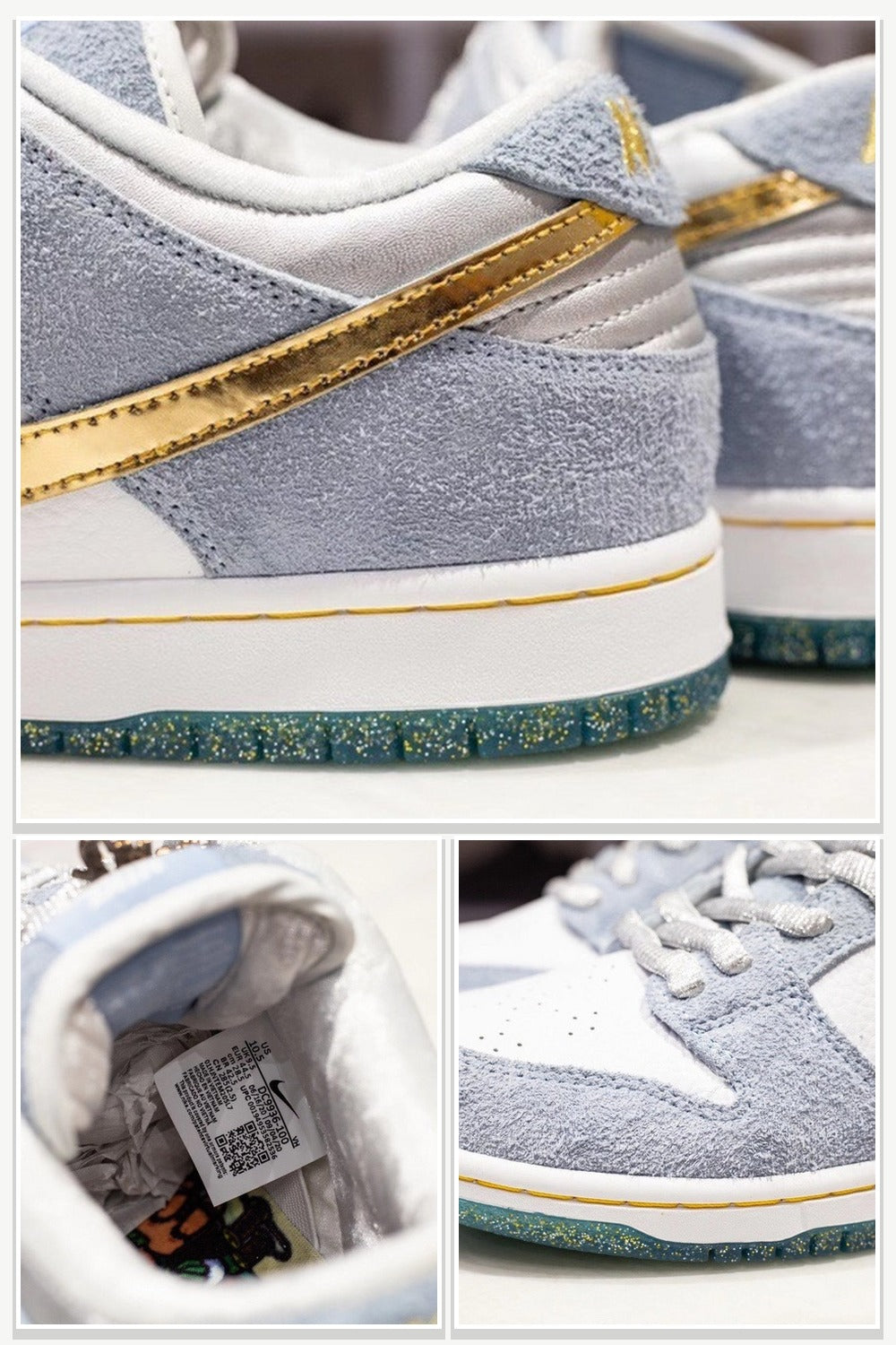 Low-Top Sneakers in White, Style DC9936-100
