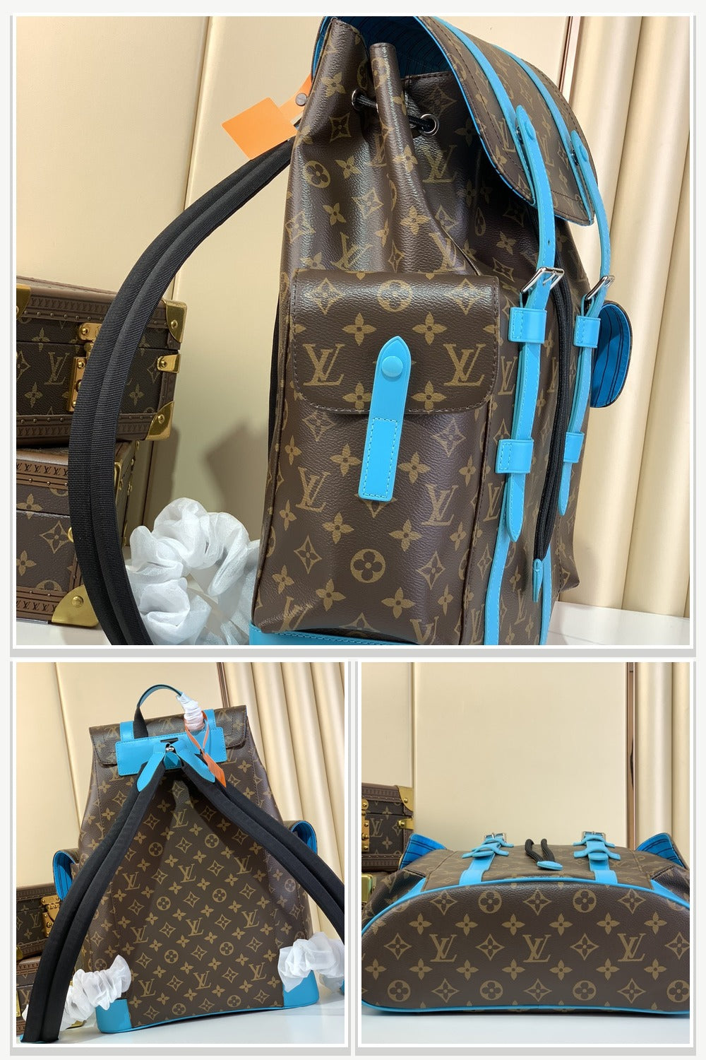 Bag in Yellow & Blue