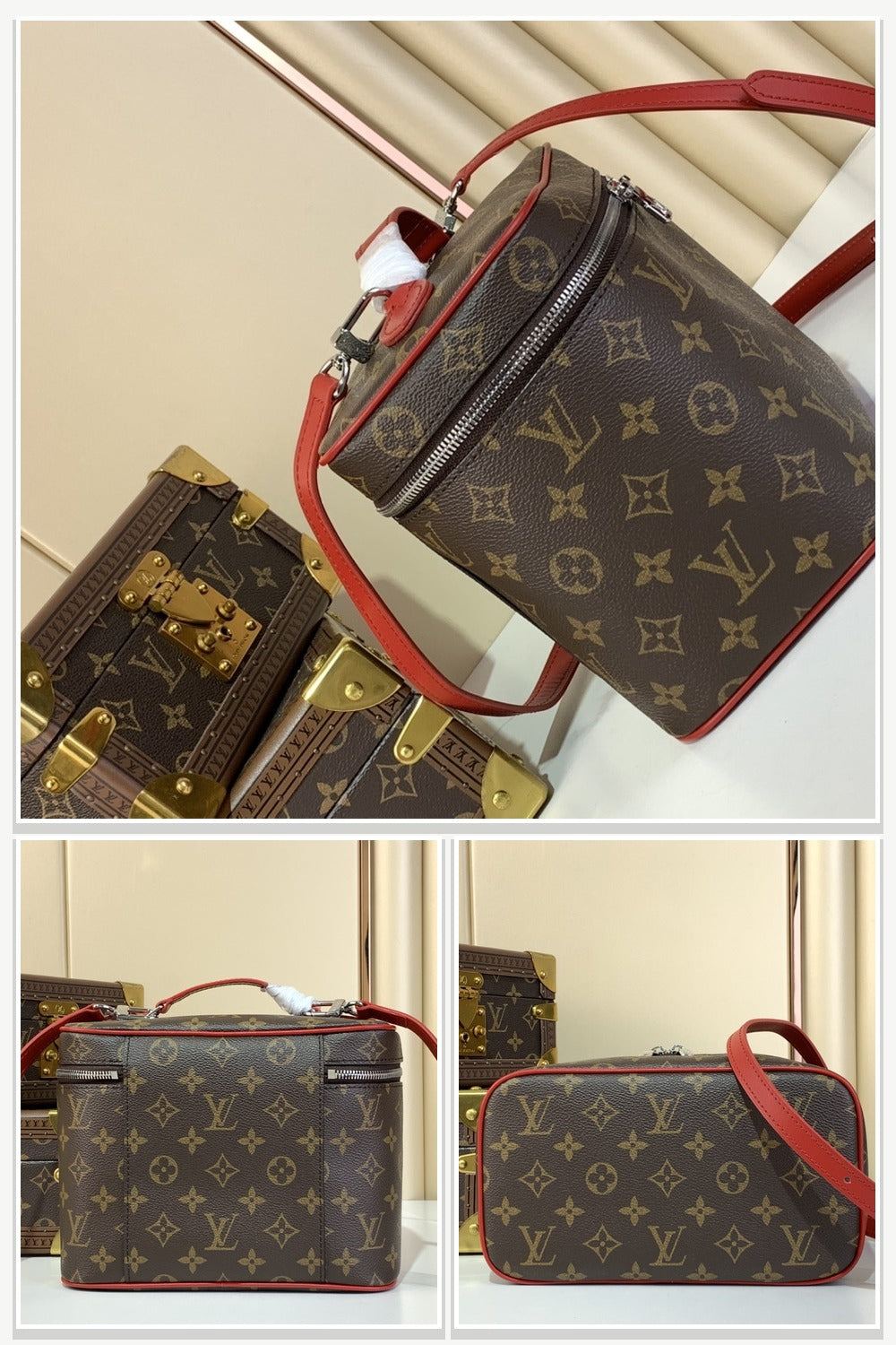Bag in Green & Blue & Red