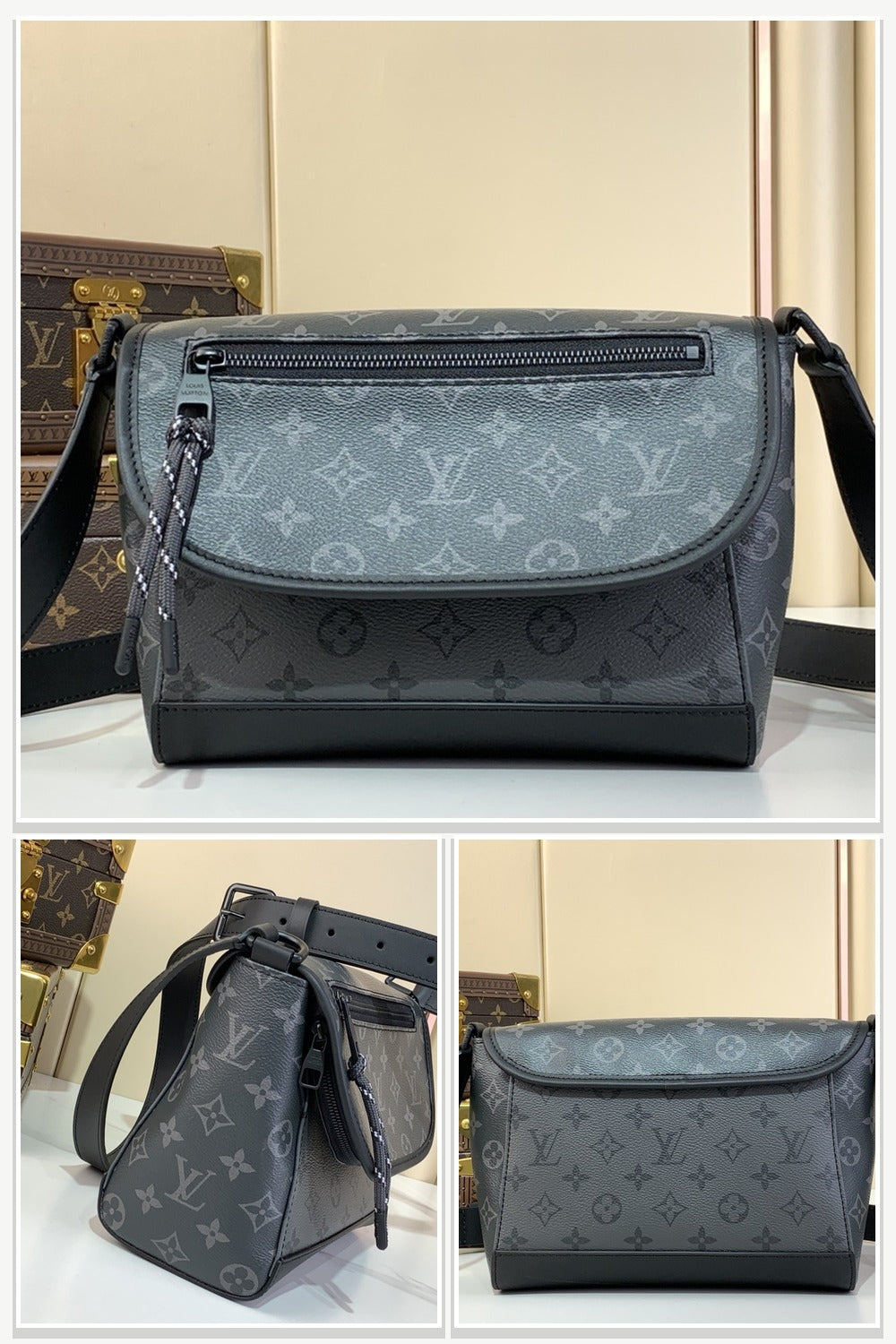Bag in Black & Silver