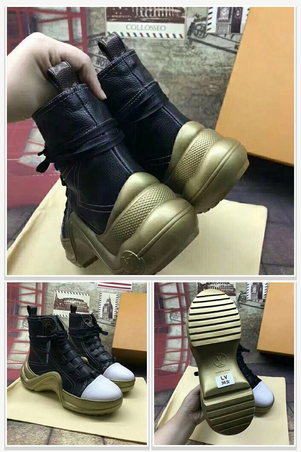 LV Shoes Sneakers 505