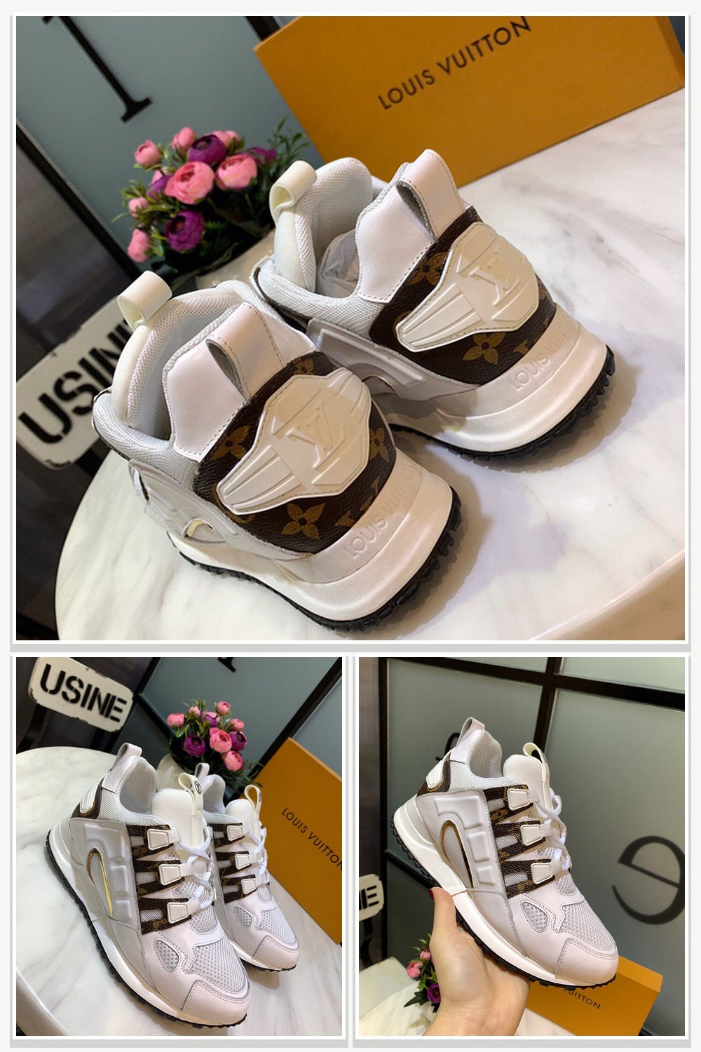 LV Shoes Sneakers 522